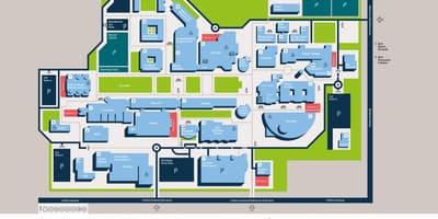 DCU campus mapa
